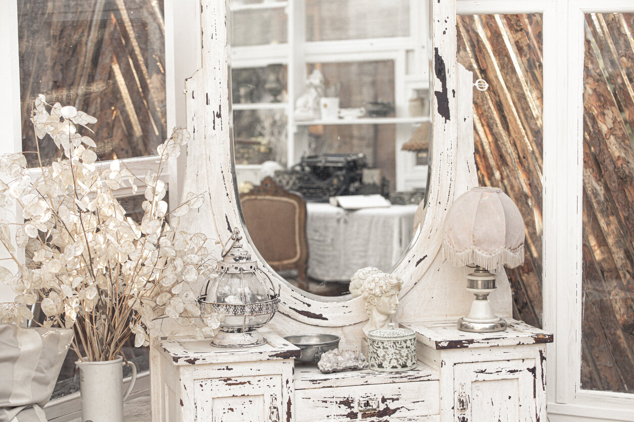 Stile rustico francese in versione “shabby chic”