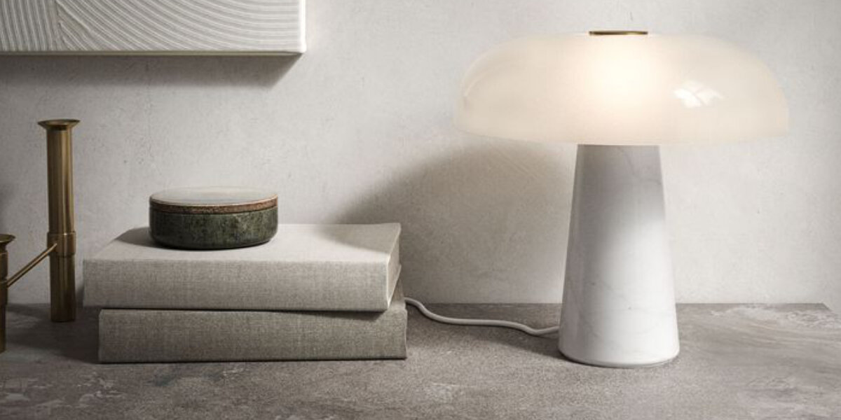 Le più belle lampade da tavolo in marmo: illuminazione elegante