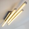 ISKUT Plafoniera LED Cromo, 3-Luci