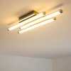 ISKUT Plafoniera LED Cromo, 3-Luci
