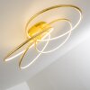 Glen Plafoniera LED Oro, 1-Luce, Telecomando