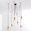 Zarow Lampadario a sospensione Marrone, Ottone, 6-Luci