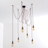 Zarow Lampadario a sospensione Marrone, Ottone, 6-Luci