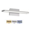 Fischer & Honsel Pare TW Applique LED Nichel lucido, 1-Luce, Cambia colore