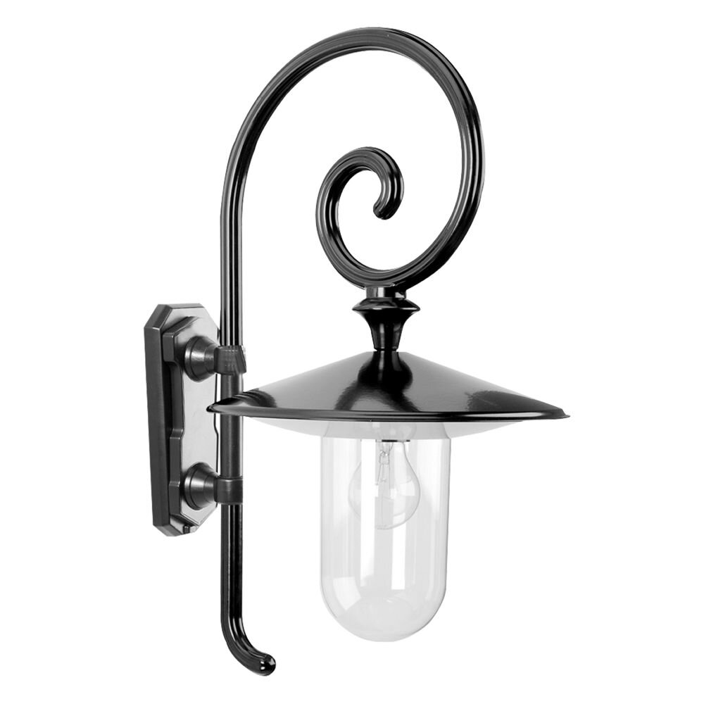KS Verlichting Louvre Applique Nero, 1-Luce main product photo