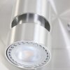 Steinhauer Natasja Plafoniera LED Acciaio inox, 3-Luci