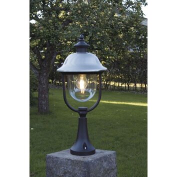 Konstsmide Parma Lampada con piedistallo Nero, 1-Luce