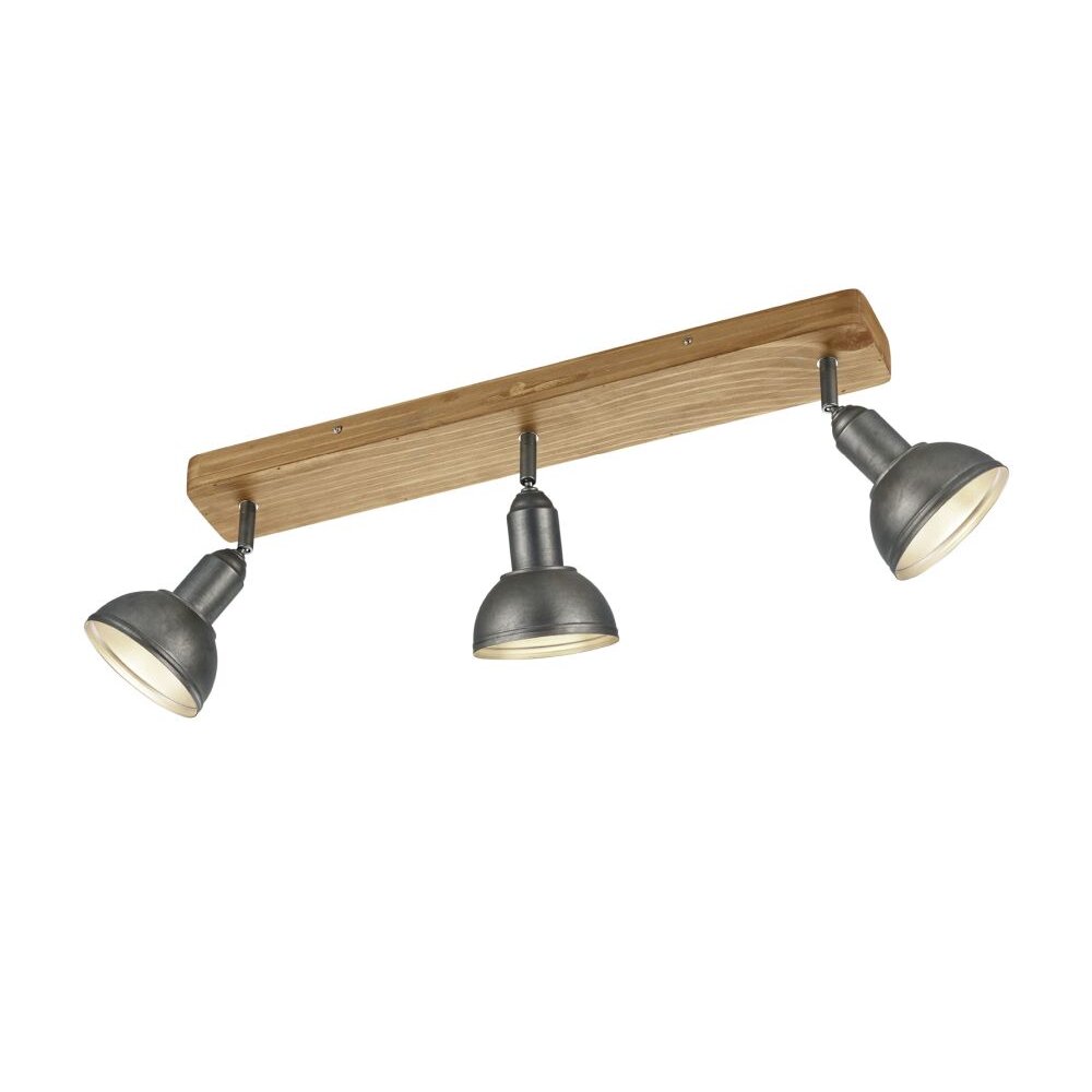 Faretto Trio Leuchten DELHI Nichel opaco, 3-Luci main product photo