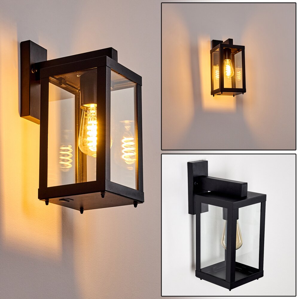 Tieva Applique da esterno Nero, 1-Luce main product photo
