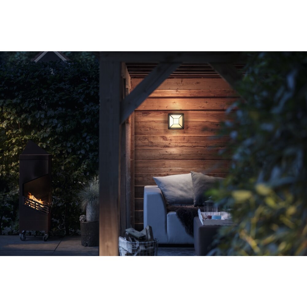 Philips Drosera Applique da esterno LED Nero, 1-Luce main product photo