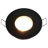 Steinhauer Pélite Lampada da incasso Nero, 1-Luce