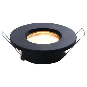 Steinhauer Pélite Lampada da incasso Nero, 1-Luce