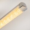 ISKUT Plafoniera LED Cromo, 2-Luci
