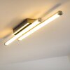 ISKUT Plafoniera LED Cromo, 2-Luci