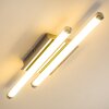 ISKUT Plafoniera LED Cromo, 2-Luci