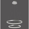 Lampada a Sospensione Leuchten Direkt CIRCLE LED Argento, 1-Luce