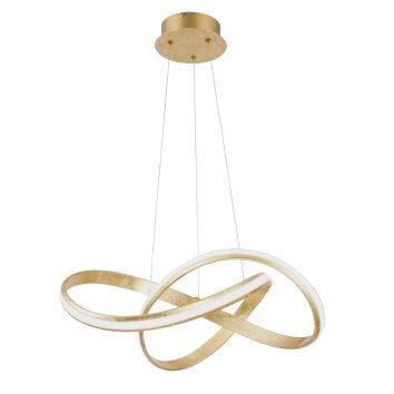 Paul Neuhaus MELINDA Lampada a Sospensione LED Oro, 1-Luce