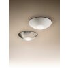 Fabas Luce Lizzy Plafoniera LED Bianco, 1-Luce