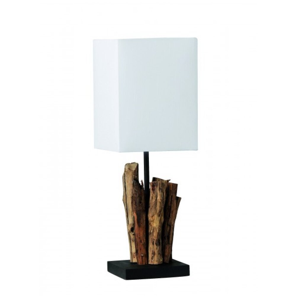 Paul Neuhaus ABUJA Lampada da Tavolo Legno scuro, 1-Luce main product photo