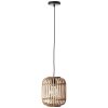 Lampada a Sospensione Brilliant Woodrow Marrone, 1-Luce