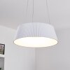 Fremont Lampadario a sospensione LED Bianco, 1-Luce, Telecomando