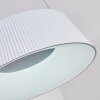 Fremont Lampadario a sospensione LED Bianco, 1-Luce, Telecomando