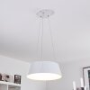 Fremont Lampadario a sospensione LED Bianco, 1-Luce, Telecomando