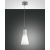 Fabas Luce DIANA Lampadario a sospensione Cromo, 1-Luce