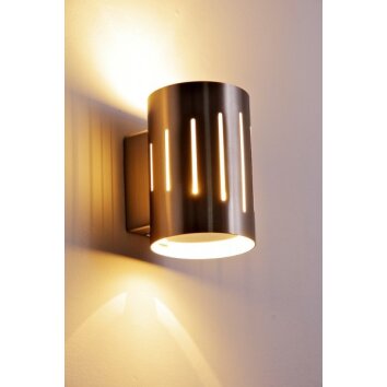 Eglo Madras 1 Applique Cromo, Acciaio inox, Nichel opaco, 1-Luce