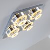 Lakeshore Plafoniera LED Cromo, 8-Luci