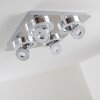 Lakeshore Plafoniera LED Cromo, 8-Luci