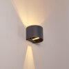 Badajoz Applique LED Antracite, 1-Luce