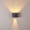 Badajoz Applique LED Antracite, 1-Luce