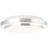 Brilliant Vilma Plafoniera LED Argento, Bianco, 1-Luce, Telecomando, Cambia colore