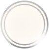 Brilliant Vilma Plafoniera LED Argento, Bianco, 1-Luce, Telecomando, Cambia colore