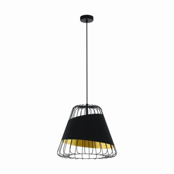 Eglo AUSTELL Lampadario a sospensione Nero, 1-Luce