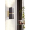 Eglo PASSA Applique LED Oro, Nero, 2-Luci