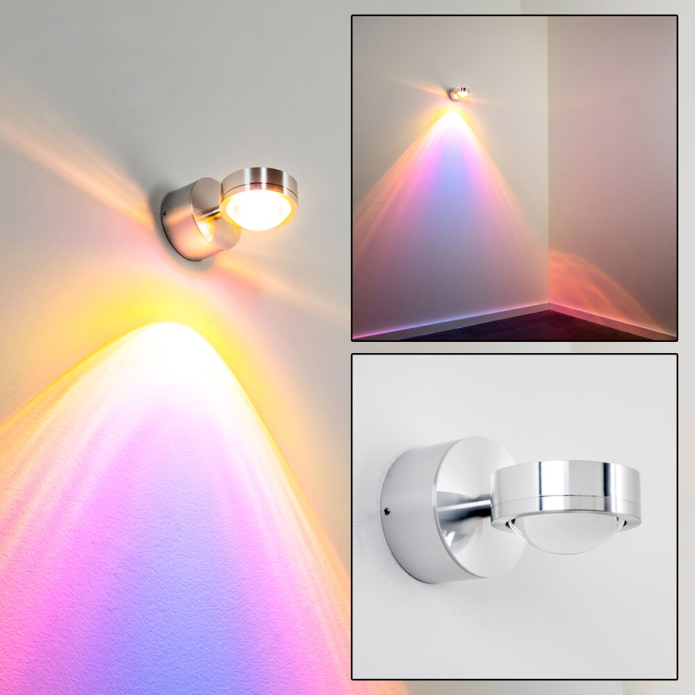Harare Applique LED Alluminio, 1-Luce main product photo