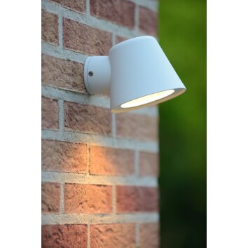 Lucide DINGO-LED Applique Bianco, 1-Luce