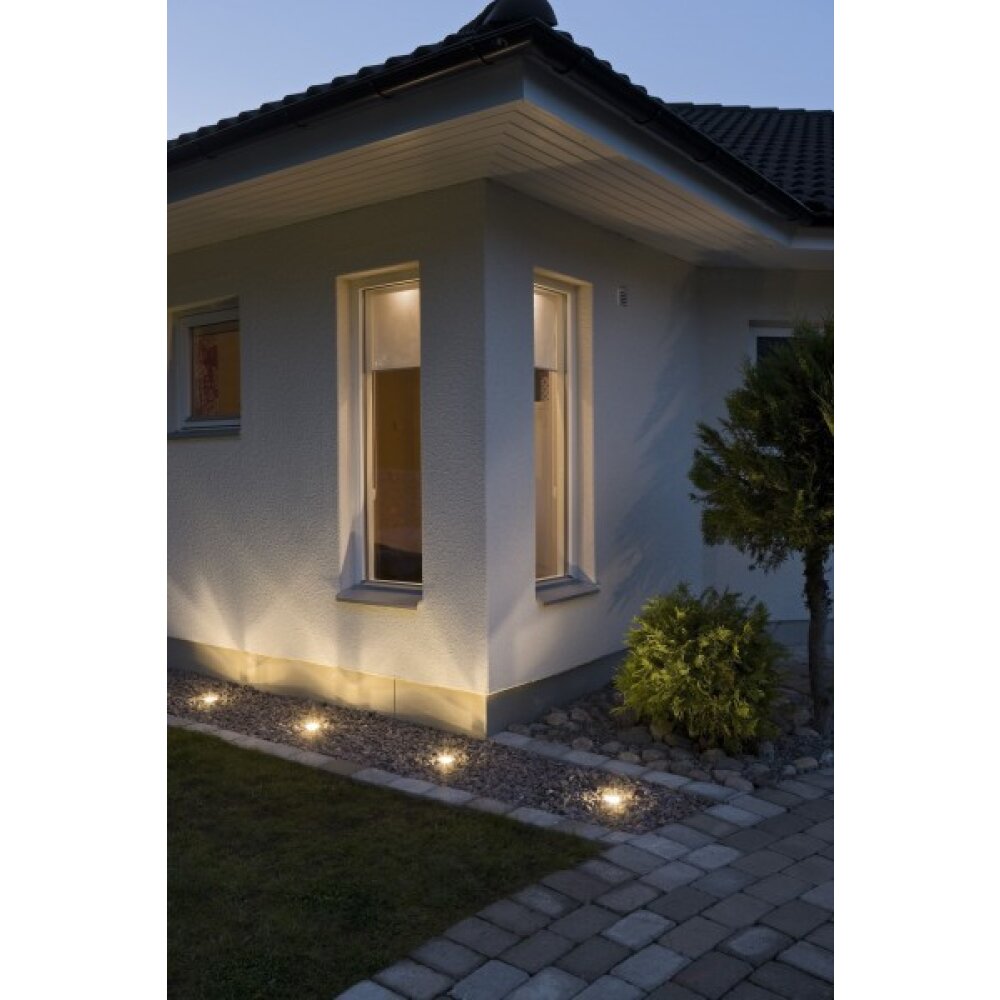Konstsmide Faretto calpestabile LED Alluminio, 3-Luci main product photo