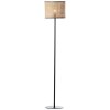 Lampada da terra Brilliant Wiley Nero, 1-Luce