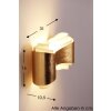 Selene IONICA Applique LED Oro, 1-Luce