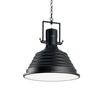 Ideal Lux FISHERMAN Lampadario a sospensione Nero, 1-Luce