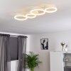 Grasse Plafoniera LED Bianco, 1-Luce