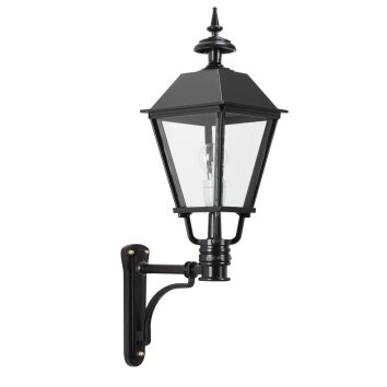 KS Verlichting Bergen Applique Nero, 1-Luce