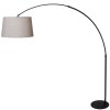 Steinhauer Stresa Lampada da terra Nero, 1-Luce