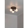 Brilliant Gabon Plafoniera circolare con faretti Marrone, 3-Luci
