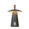 Lucide LA DONNA Lampada da tavolo Antracite, 1-Luce