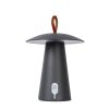 Lucide LA DONNA Lampada da tavolo Antracite, 1-Luce