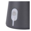 Lucide LA DONNA Lampada da tavolo Antracite, 1-Luce